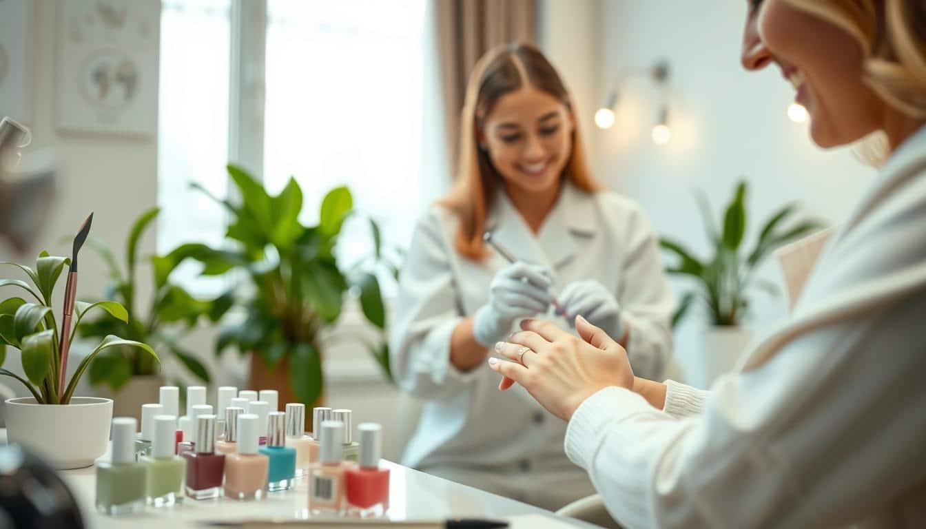 fume-free manicures