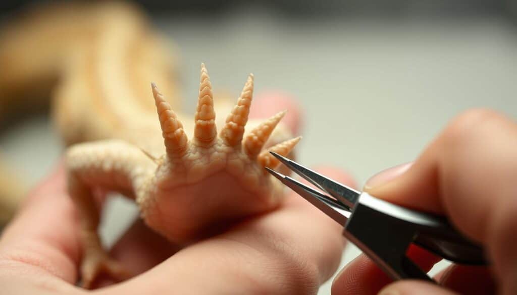 importance of reptile nail care