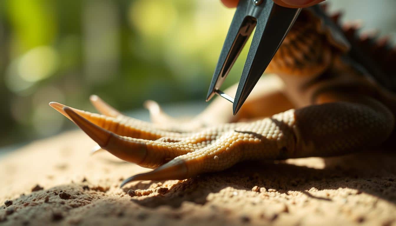 reptile nail care