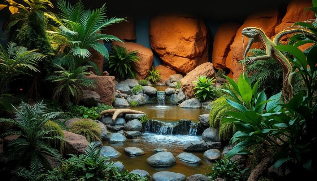 safe reptile habitat